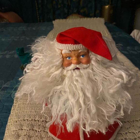 Vintage Tree topper Santa - Picture 2 of 6